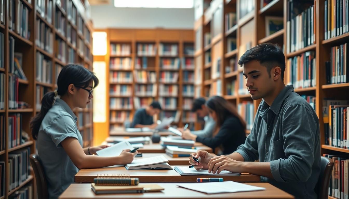 Organized exam preparation notes and academic planner